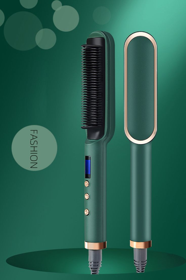 Portable Hair Straightener Brush