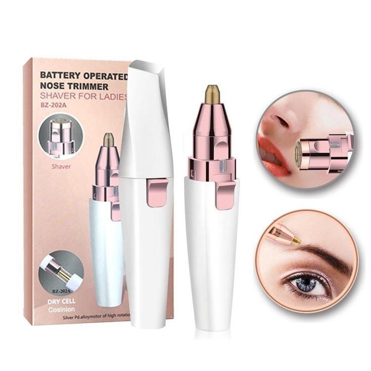 SILKGLOW™ 2 in 1 eyebrow-facial hair remover