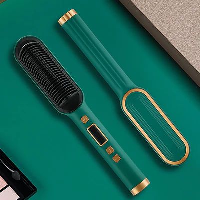 Portable Hair Straightener Brush